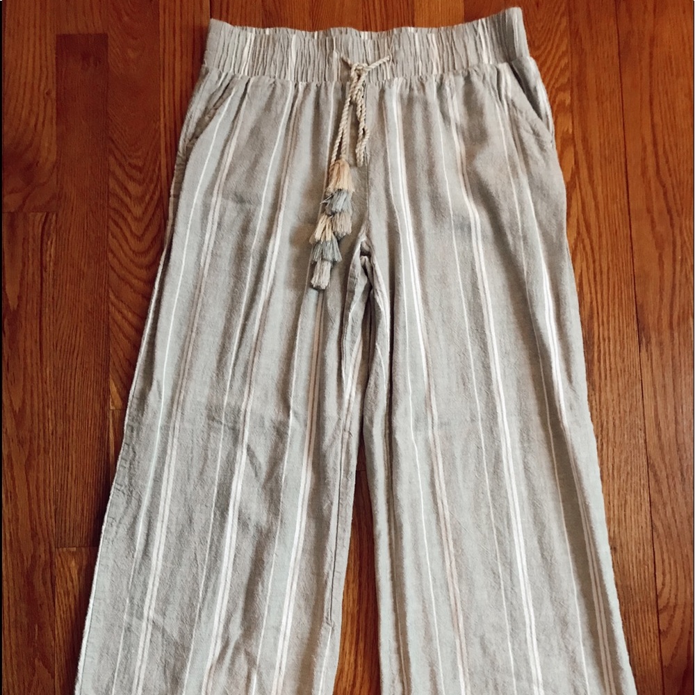 Boho Linen Pants